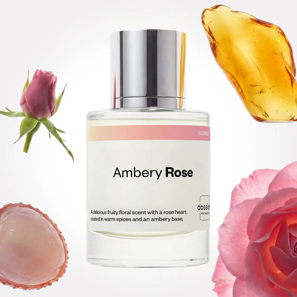 Dossier Ambery Rose, the bottle