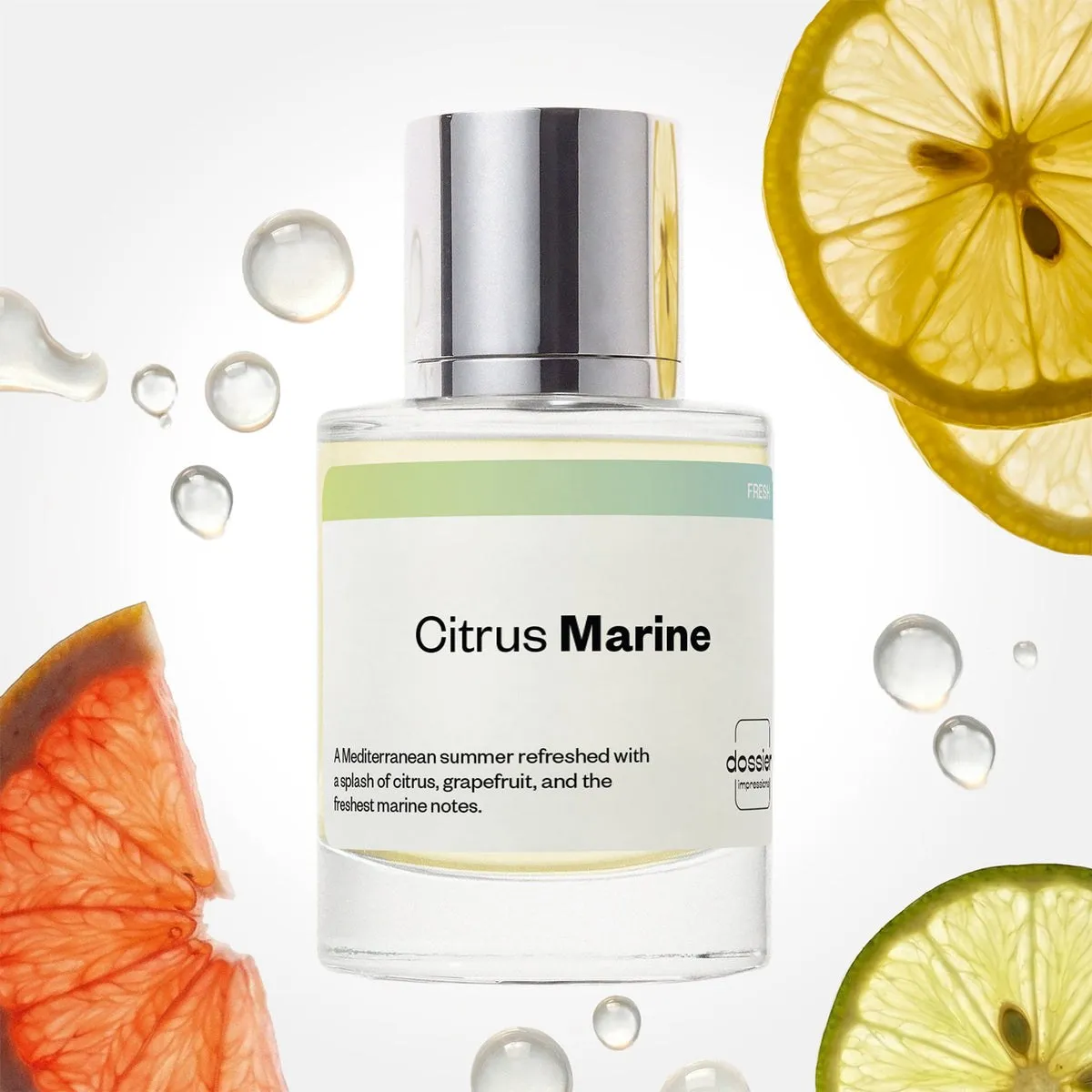 Dossier Citrus Marine, the bottle