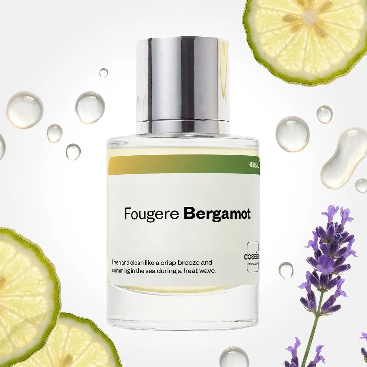 Dossier Fougere Bergamot, the bottle