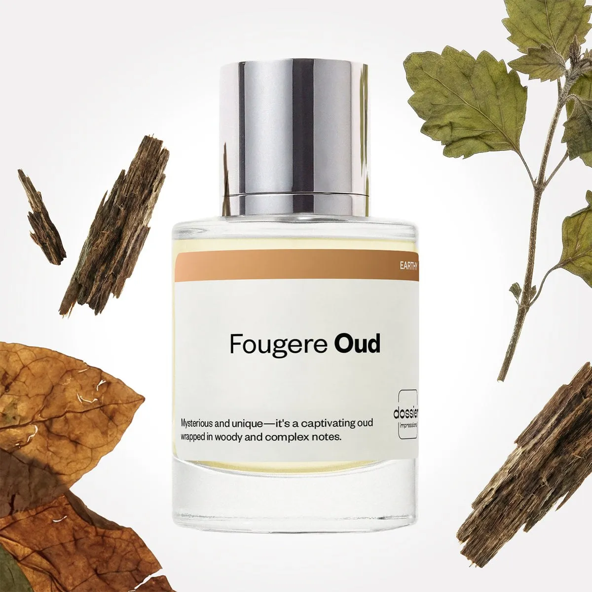 Dossier Fougere Oud, the bottle