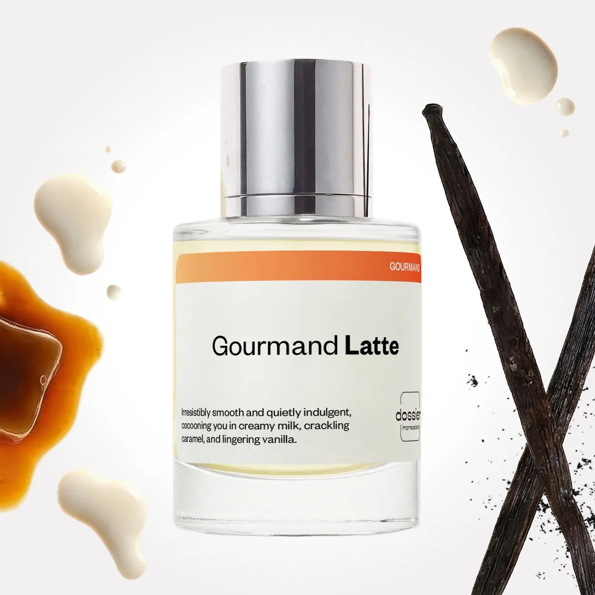 Dossier Gourmand Latte, the bottle