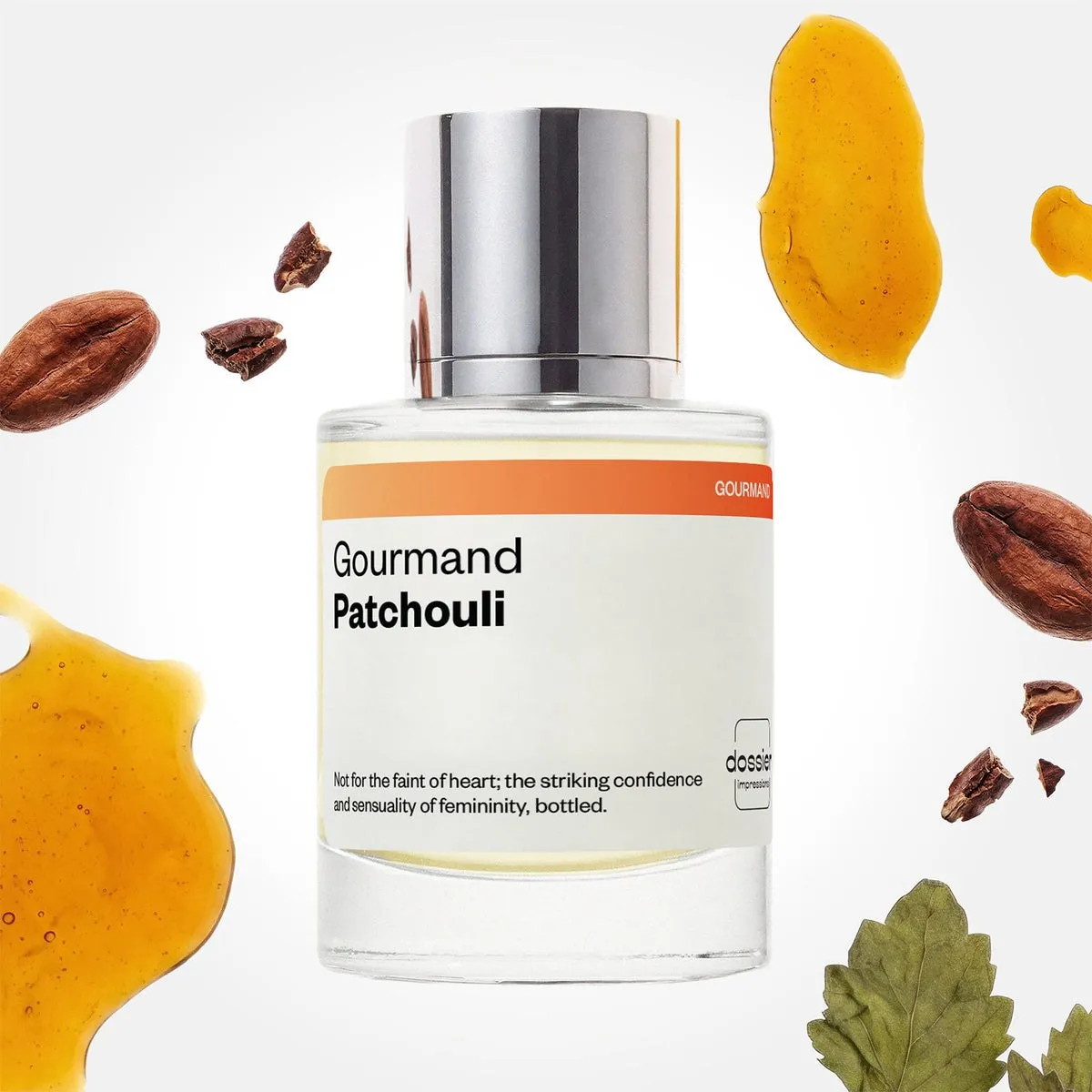 Dossier Gourmand Patchouli, the bottle
