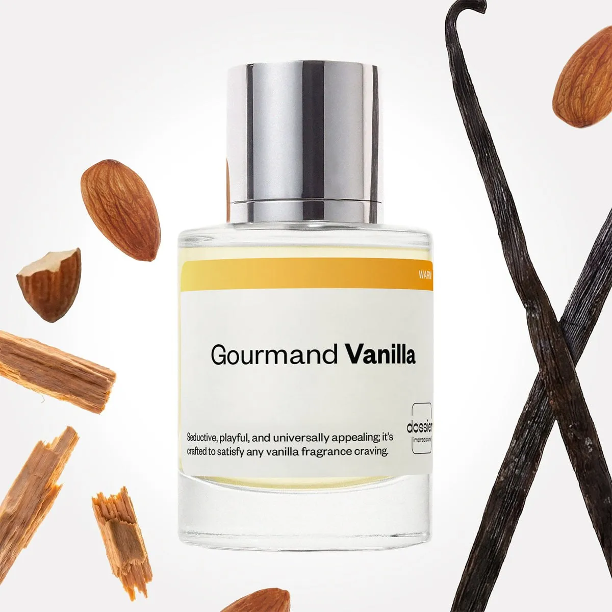 Dossier Gourmand Vanilla, the bottle
