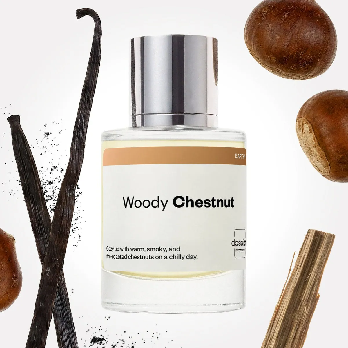 Dossier Woody Chestnut, the bottle